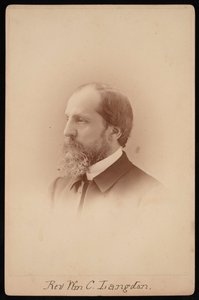 Porträt von Rev. William Chauncy Langdon, 1831-1895, ca. 1881