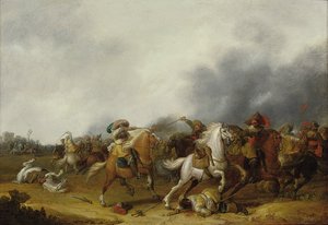 Ein Kavalleriegefecht, 1634