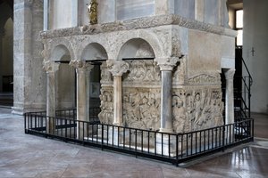 Sarkophag des Stilicho (Marmor) von Paleo Christian