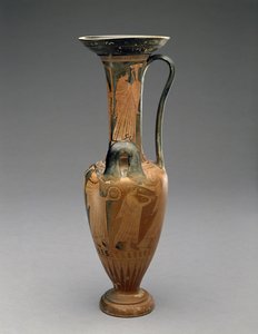 Loutrophoros Hydria mit Hochzeitsprozession, 480-460 v. Chr.
