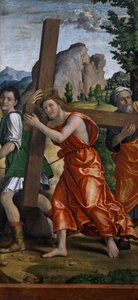 Der Weg nach Golgatha (Detail) von Paolo Morando Cavazzola