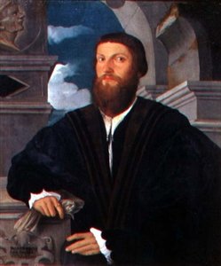 Porträt des Arztes Coignati, um 1534