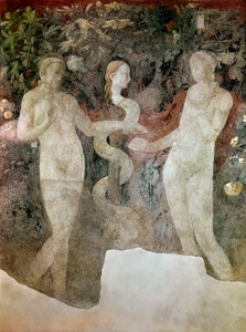 Genesis, Erschaffung Evas und der Sündenfall von Paolo Uccello