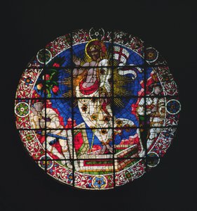Oculus, die Auferstehung darstellend, 1443 von Paolo Uccello