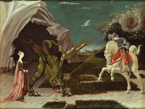 St. Georg und der Drache