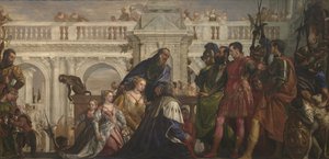 Die Familie des Darius vor Alexander, um 1565
