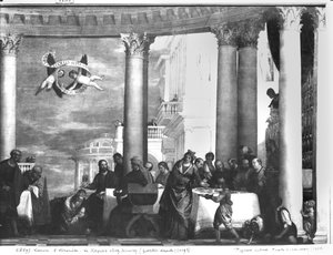 Das Mahl im Haus des Simon, des Pharisäers (Detail)