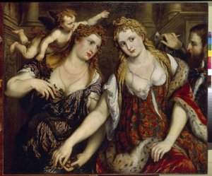 Flora, Venus, Mars und Cupido