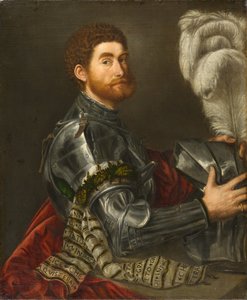 Porträt eines Mannes in Rüstung, ca. 1535-1540