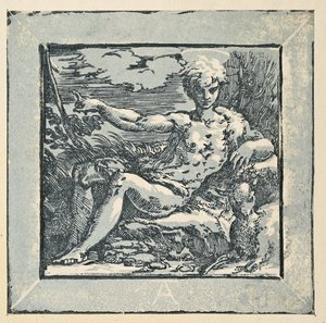 Johannes der Täufer in der Wüste von Parmigianino