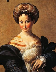 Die türkische Sklavin, von Francesco Parmigianino von Parmigianino (1503 40)