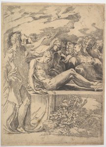 Begräbnis von Parmigianino