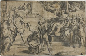 Martyrium der Heiligen Petrus und Paulus von Parmigianino