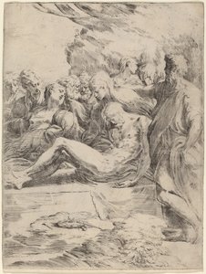 Die Grablegung von Parmigianino
