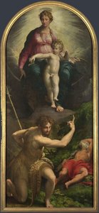Die Madonna und das Kind mit den Heiligen Johannes dem Täufer und Hieronymus, 1527
