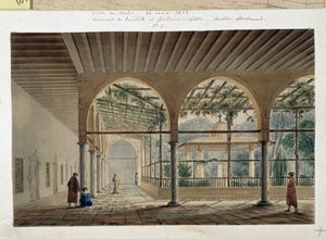 Orientalismus: Derwischkloster und Brunnen