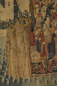 Die Pastrana-Teppiche, Herstellung von Tournai, wahrscheinlich aus der Werkstatt von Passchier Grenier, ca. 1471 - 1475