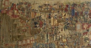 Die Pastrana-Teppiche, hergestellt in Tournai, wahrscheinlich aus der Werkstatt von Passchier Grenier, ca. 1471 - 1475