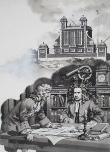 Halley fragt Newton