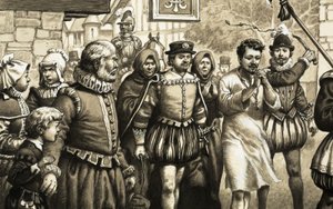 König Heinrich III. ging in einem Bußhemd durch die Straßen