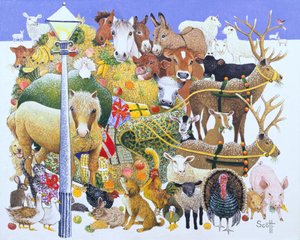Ein Weihnachtsfestmahl von Pat Scott