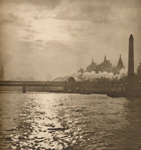 Wo die Eisenstraße nach Dover den Fluss kreuzt, ca. 1935 von Paterson
