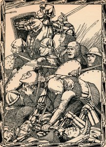 Bei der Schlacht von Agincourt, 1902
