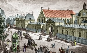 Vue du Conservatoire des Arts et Métiers (Cnam) à Paris, rue Saint Martin à Paris von Paul (after) Merwart