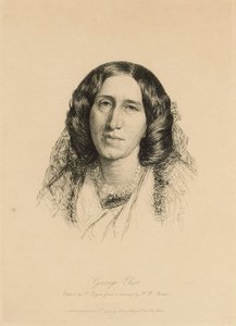 Porträt von George Eliot 1819-1880