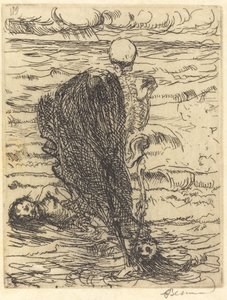 Der Netzwurf Le coup de filet von Paul Albert Besnard