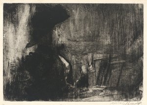 Die Tasse Tee, 1883 von Paul Albert Besnard