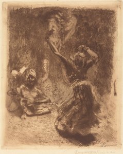 Die Tänzerin von Tanjore von Paul Albert Besnard