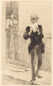 Der Brief an Madame Henry, 1885 von Paul Albert Besnard