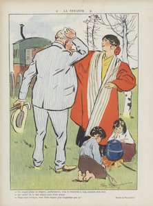Der Seher. Illustration für Le Rire