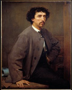 Porträt von Charles Garnier, französischer Architekt (1825 - 1898)
