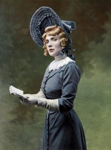 Eve Lavalliere als Miss Helyett in der Operette 