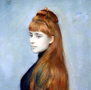 Porträt von Mademoiselle Alice Guerin (Detail)