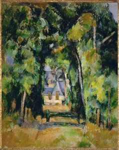 Allee in Chantilly von Paul Cezanne