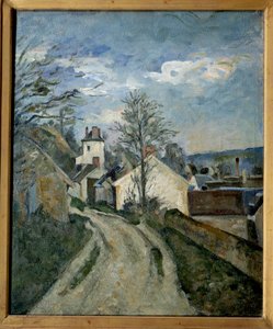 Haus von Doktor Gachet in Auvers von Paul Cézanne