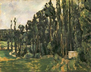 Die Pappeln von Paul Cézanne