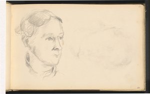Madame Cézanne von Paul Cézanne
