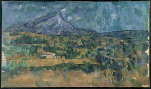 Mont Sainte-Victoire von Paul Cézanne