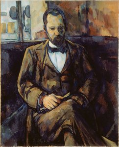 Porträt von Ambroise Vollard von Paul Cézanne