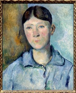 Porträt von Madame Cézanne (geb. Hortense Fiquet)