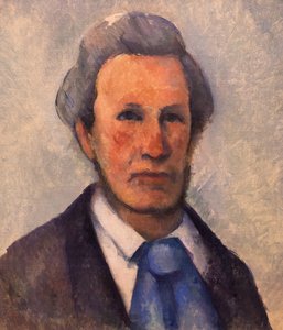 Porträt von Victor Chocquet von Paul Cezanne