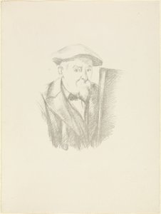 Selbstbildnis von Paul Cézanne