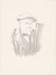 Selbstbildnis von Paul Cézanne