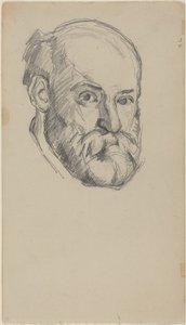 Selbstporträt [recto] von Paul Cézanne