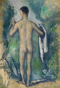 Stehende Badende, von hinten gesehen von Paul Cézanne