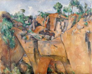 Der Bibémus-Steinbruch von Paul Cézanne